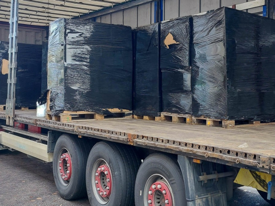 Transport podrobionego płynu do prania