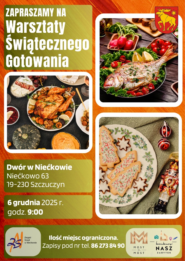 Zaproszenie na Warsztaty Świątecznego Gotowania