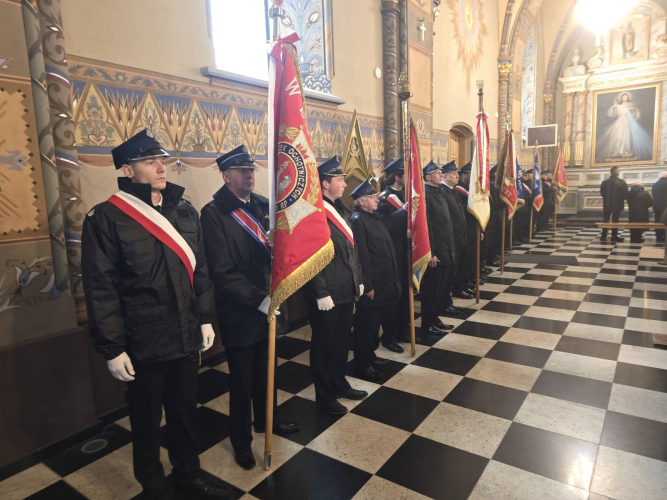 Msza Święta w intencji zmarłych strażaków 