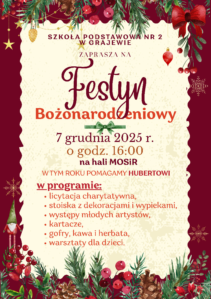 Festyn Bożonarodzeniowy SP2