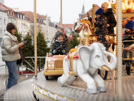 Świąteczne miasteczko w sercu Białegostoku