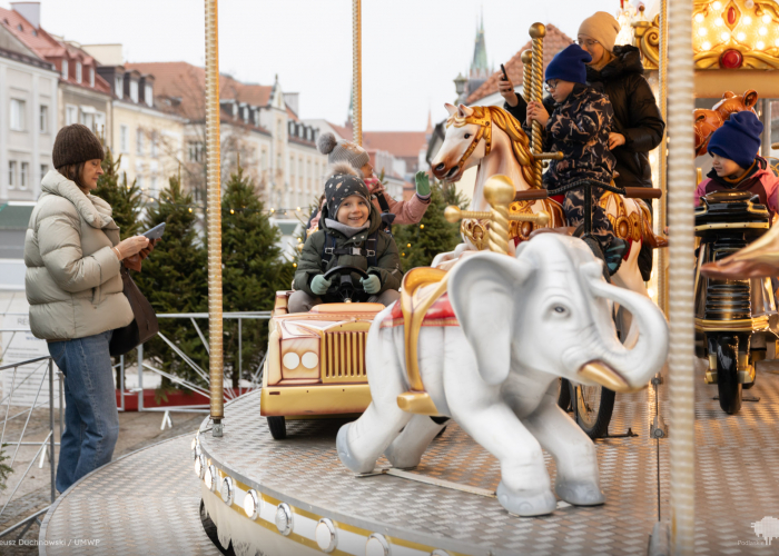 Świąteczne miasteczko w sercu Białegostoku