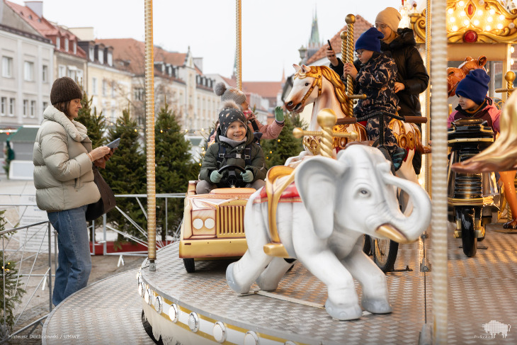Świąteczne miasteczko w sercu Białegostoku