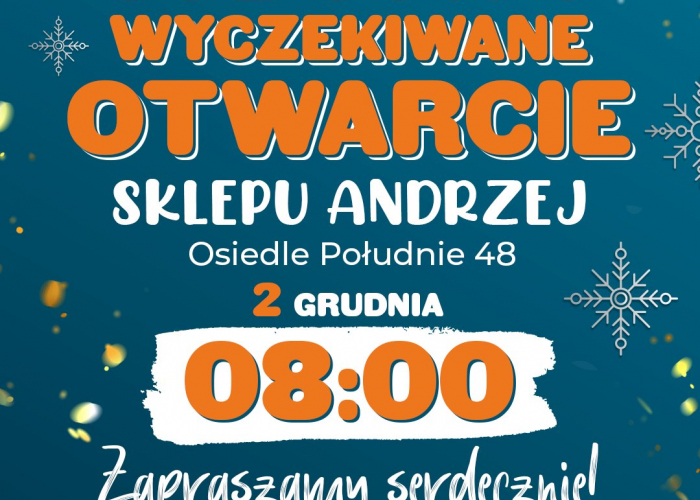 Gama. Otwarcie sklepu Andrzej (2.12)