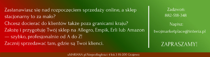 Wejdź do sprzedaży online. Pomożemy!
