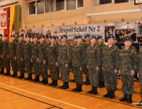 Przyrzeczenie Strzeleckich klas mundurowych