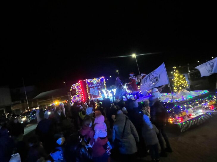 Przejazd Mikołajkowy w Grajewie (6.12)