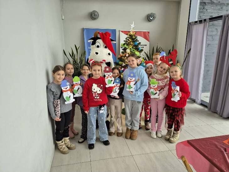 Spotkanie z Krówką Matyldą w Muzeum Mleka