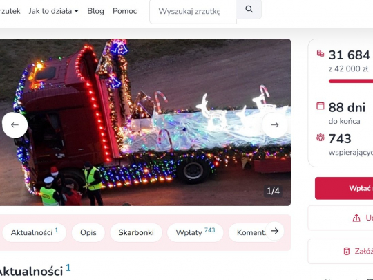 Surowa kara dla kierowcy mikołajkowej ciężarówki