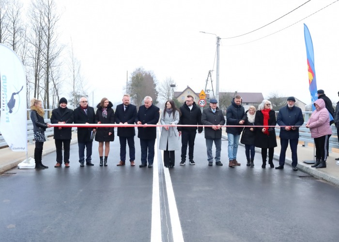 Uroczyste otwarcie dwóch mostów 