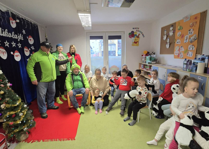 Wizyta Mikołajów w Promyczku
