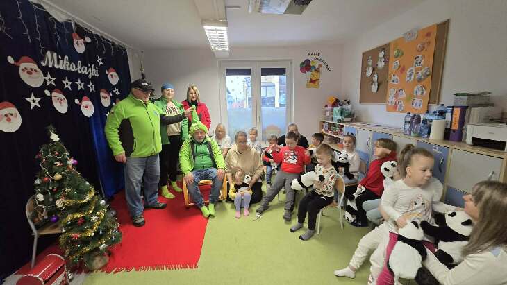 Wizyta Mikołajów w Promyczku