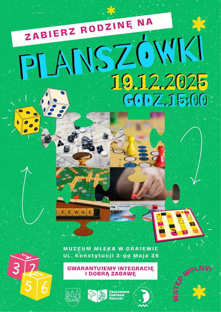 Planszówki w Muzeum Mleka