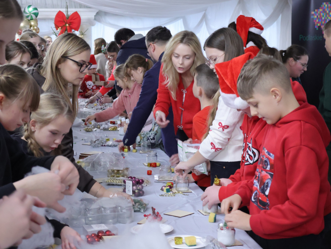Przy wigilijnym stole z ZPiT Grajewianie