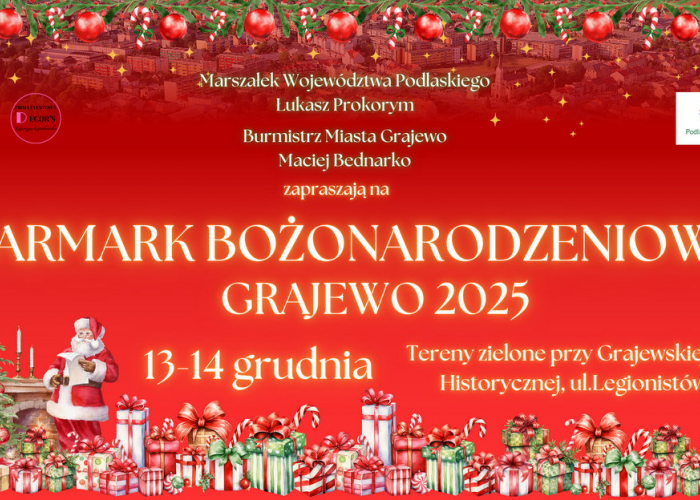 Jarmark Bożonarodzeniowy w Grajewie (13-14.12)