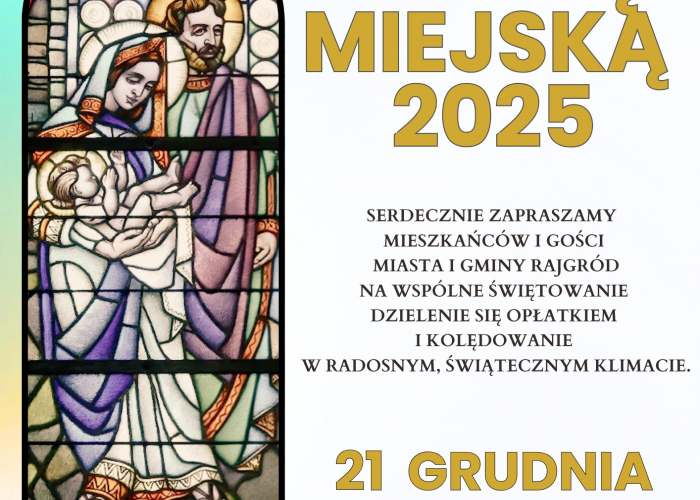 Wigilia Miejska 2025 w Rajgrodzie