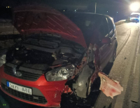 Wypadek na trasie Grajewo - Prostki