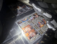 W bmw ukrył białoruskie papierosy. Stracił towar i samochód