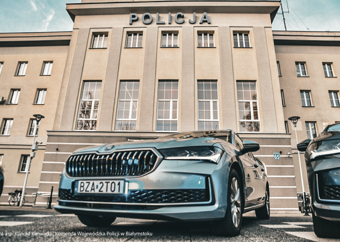 Nowe nieoznakowane radiowozy w służbie podlaskiej policji