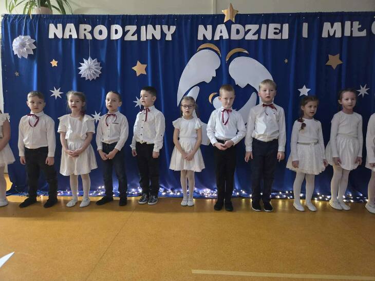 Świąteczne występy w Przedszkolu Miejskim nr 6 w Grajewie