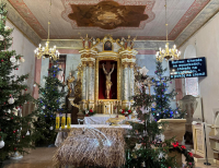 Bożonarodzeniowe szopki w kościołach