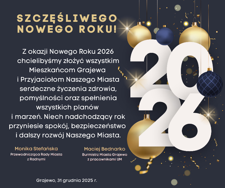 Szczęśliwego Nowego Roku!
