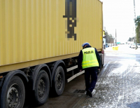 Apel do kierowców ciężarówek o rozsądek i odpowiedzialność