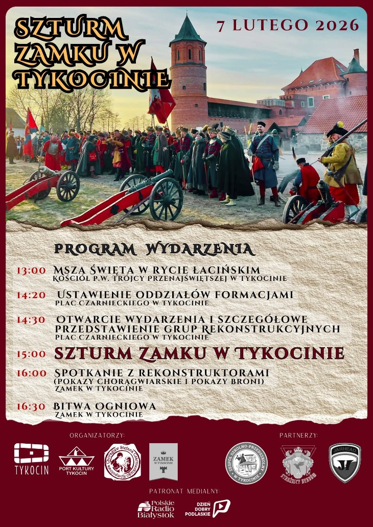 Szturm Zamku w Tykocinie 2026