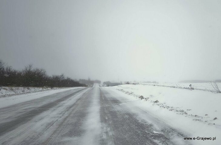 Temperatura minimalna w nocy od -17°C do -15°C