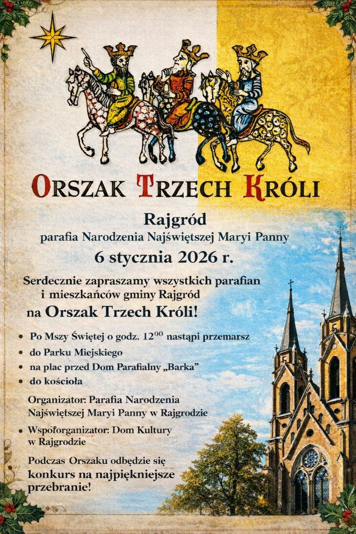 Święto Trzech Króli 2026