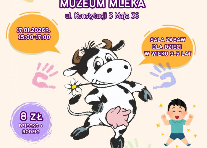 Klub Przyjaciół Krówki Matyldy w Muzeum Mleka