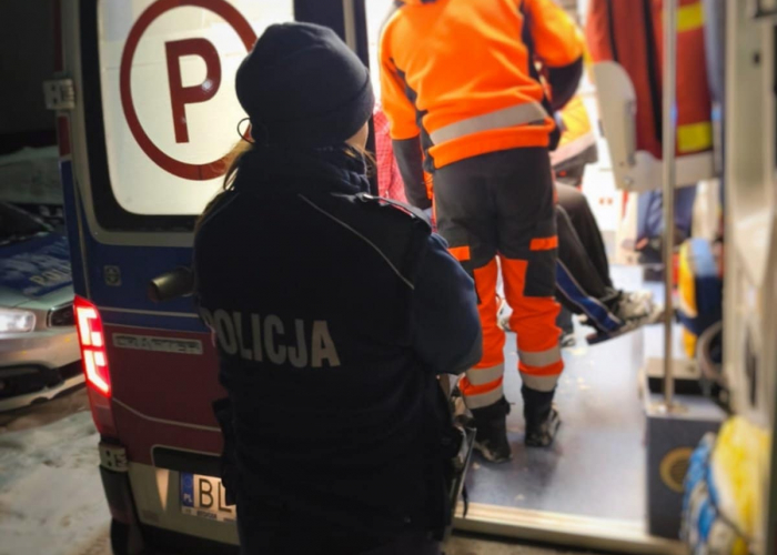 Policjanci pomogli wyziębionej seniorce!