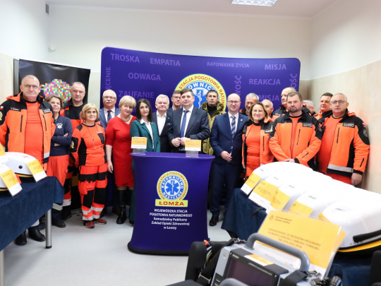 Nowy sprzęt dla Stacji Pogotowia Ratunkowego 