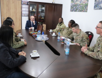 Żołnierze NATO Battle Group Poland w Grajewie