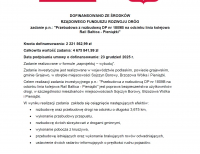 Inwestycje drogowe Powiatu Grajewskiego