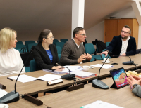 Spotkanie organizacyjne lokalnych samorządowców