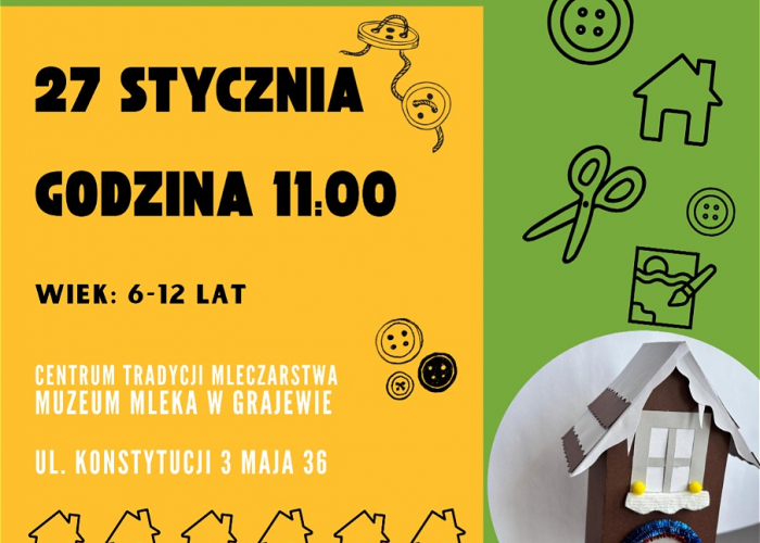 Ferie z GCK w Muzeum Mleka - Domki