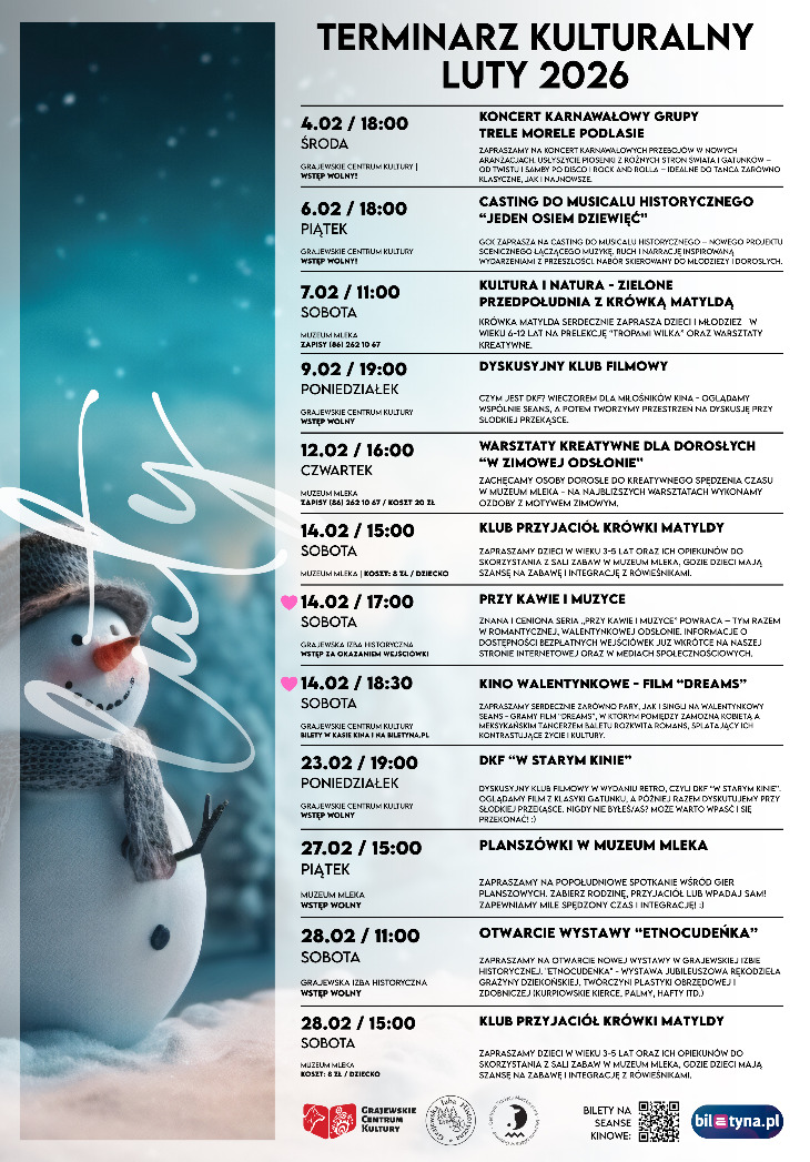 Luty w Grajewskim Centrum Kultury