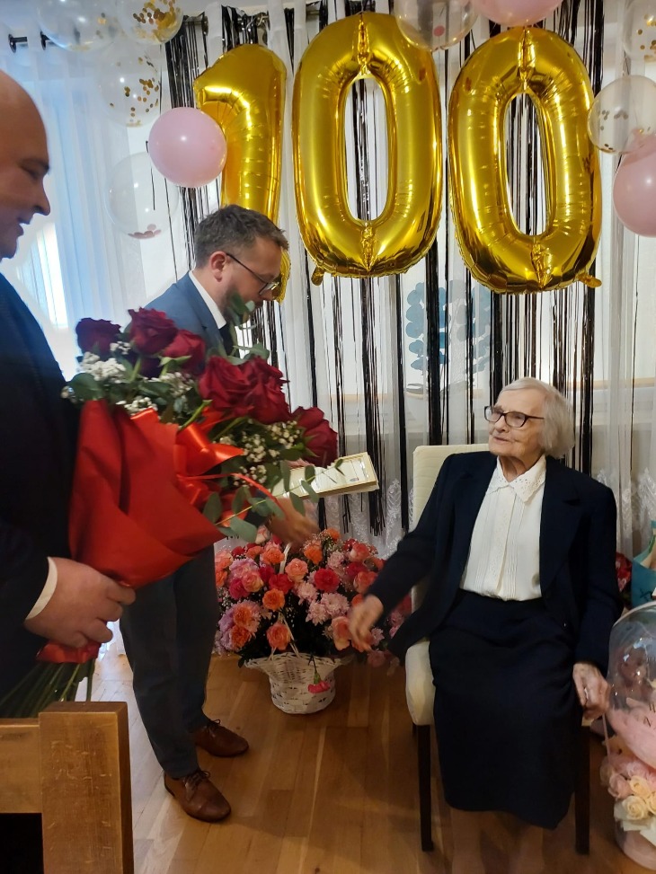  Pani Lucja Klimaszewska świętuje 100 urodziny!