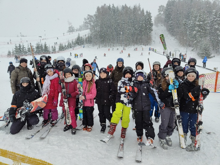 Wyjazd na narty młodzieży z Gminy Grajewo