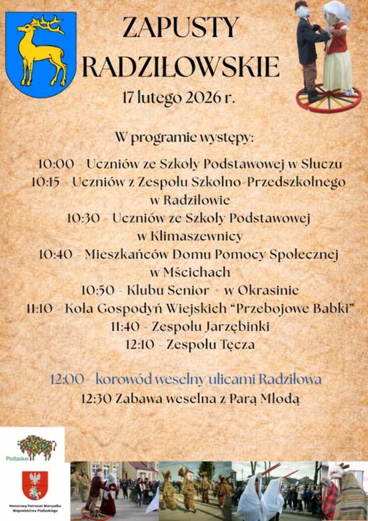 Zapusty Radziłowskie 2026