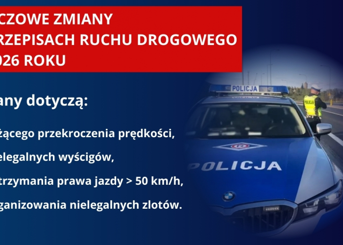 Nowe przepisy ruchu drogowego od 2026 roku