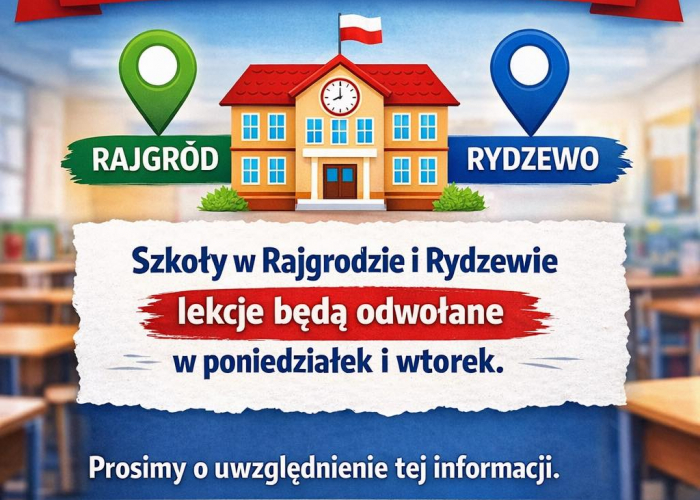 Poniedziałek i wtorek owołane zajęcia