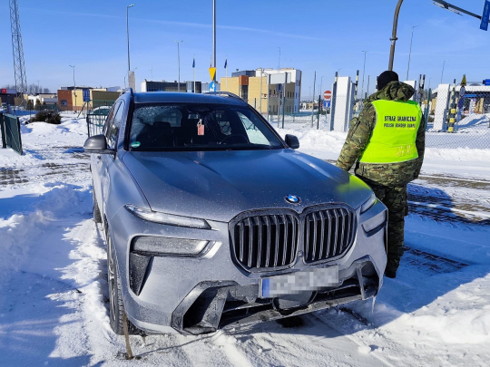 Odzyskali kradzione BMW warte blisko pół miliona złotych
