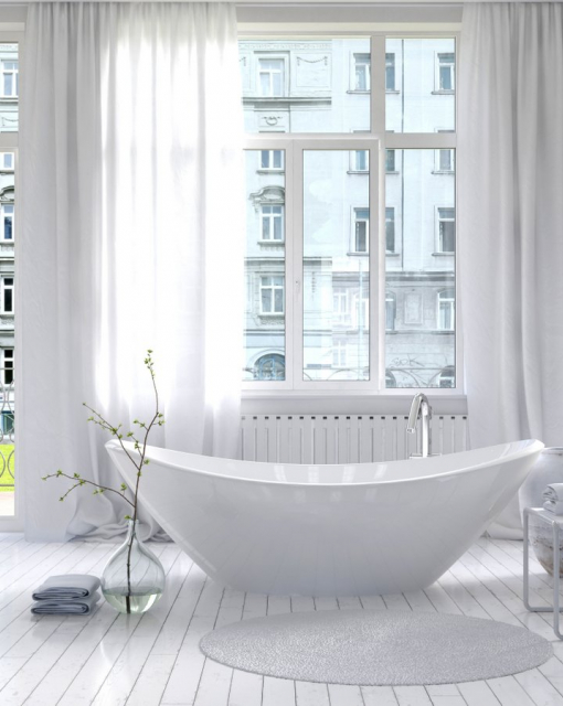 Firanki w łazience - czy to dobry pomysł?