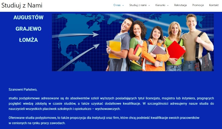 Studiuj z nami! Rekrutacja zimowa już trwa!