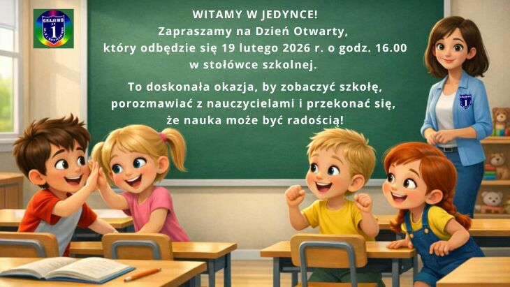 Zapraszamy na dzień otwarty do SP1 (19.02)