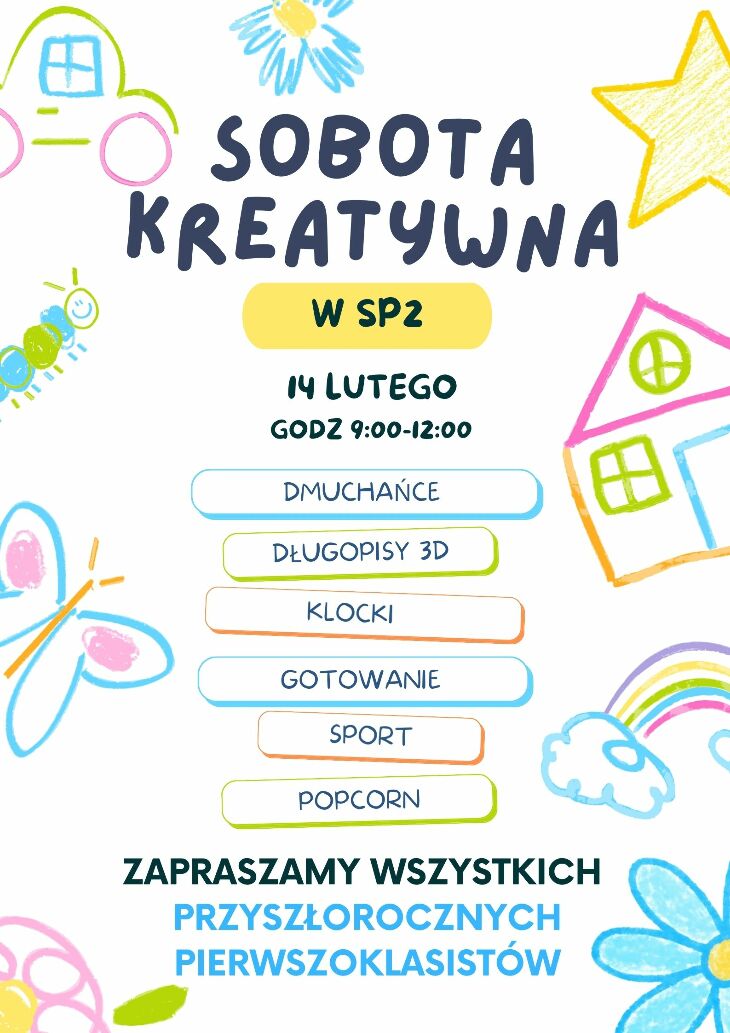 Kreatywna Sobota w SP2  (14.02)