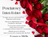 Zaproszenie na Powiatowy Dzień Kobiet