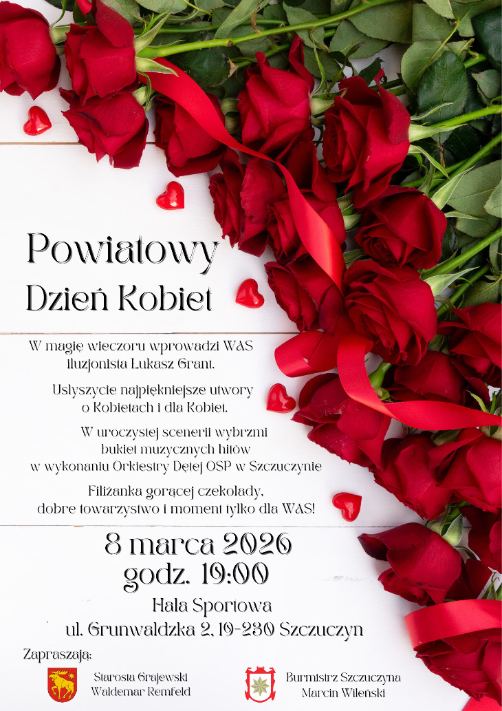 Zaproszenie na Powiatowy Dzień Kobiet